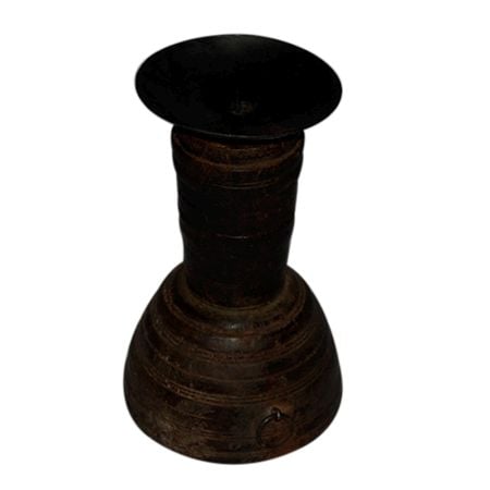 Hand Made Wooden Candle Stand-15